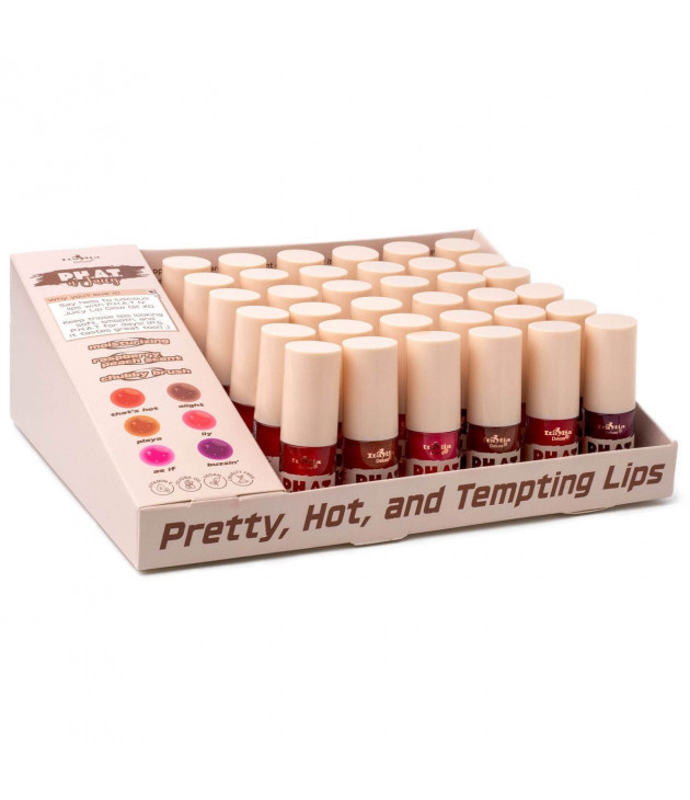 Display de 36 P.H.A.T n' Juicy Lip Glow Oil Italia Deluxe
