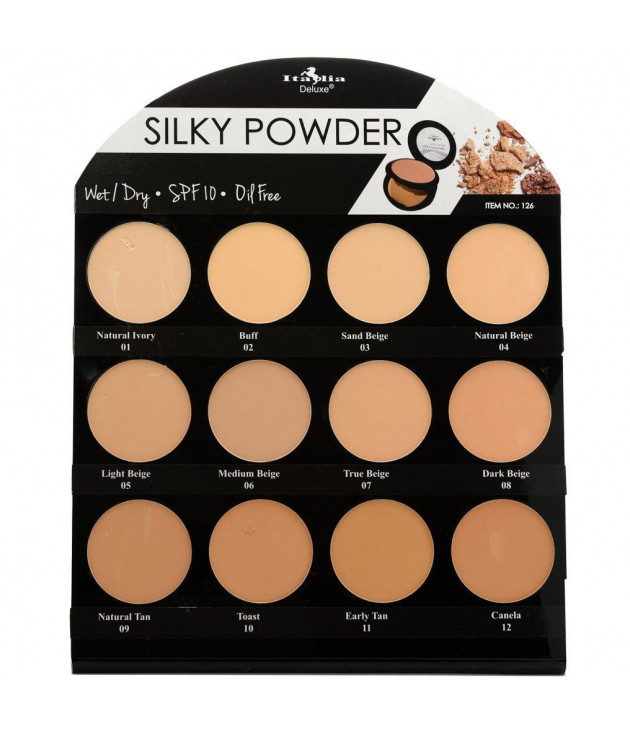 Polvo Silky Wet/Dry Foundation Powder Italia Deluxe