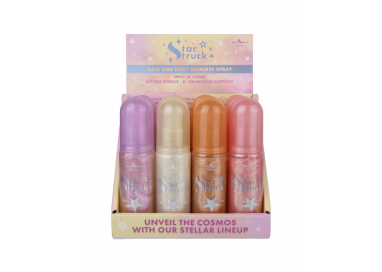 Display de 12 Star Struck Shimmer Spray  Italia Deluxe