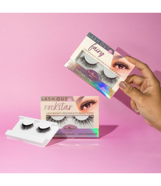 12 Pestañas Lash Out 3D Faux Mink Lashes Italia Deluxe