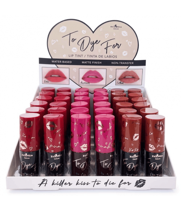Display 36 To Dye For Lip Tint Italia Deluxe