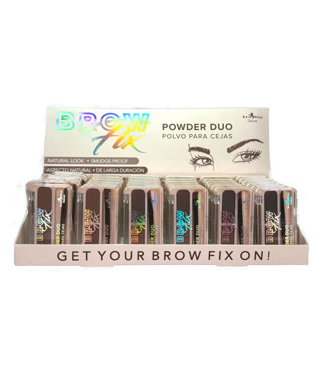 Display 36 Brow Fix Powder Duo Italia Deluxe