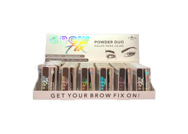 Display 36 Brow Fix Powder Duo Italia Deluxe