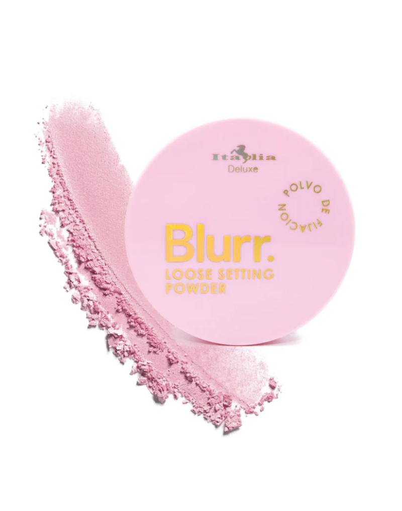 2 Blurr. Loose Setting Powder Pink y Honey Italia Deluxe