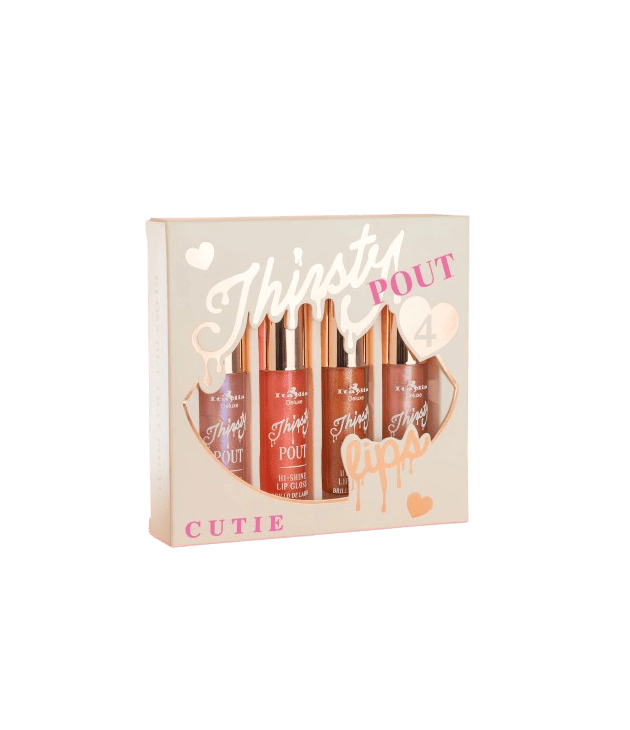 Set de 4 Gloss Thirsty Pout Cutie Italia Deluxe