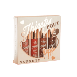 Set de 4 Gloss Thirsty Pout Naughty Italia Deluxe