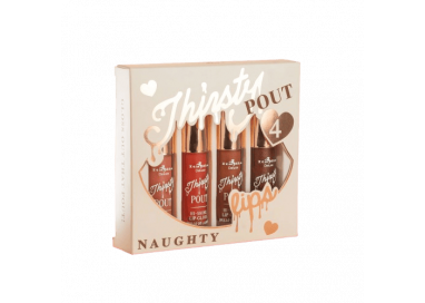 Set de 4 Gloss Thirsty Pout Naughty Italia Deluxe