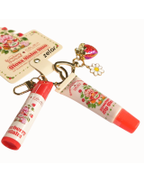 Gloss Balm Duo con llavero Strawberry Shortcake Célavi