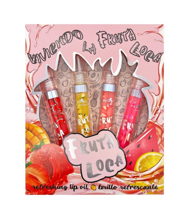Fruta Loca Refreshing Lip Oil Set Italia Deluxe