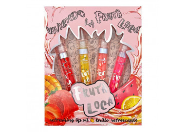 Fruta Loca Refreshing Lip Oil Set Italia Deluxe