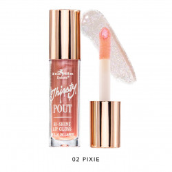 Thirsty Pout Hi-Shine Gloss Tono 02 Pixie Italia Deluxe