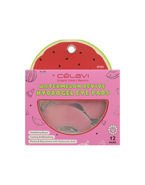 12 Parches para los ojos sandia Hydrogel eye pads Célavi