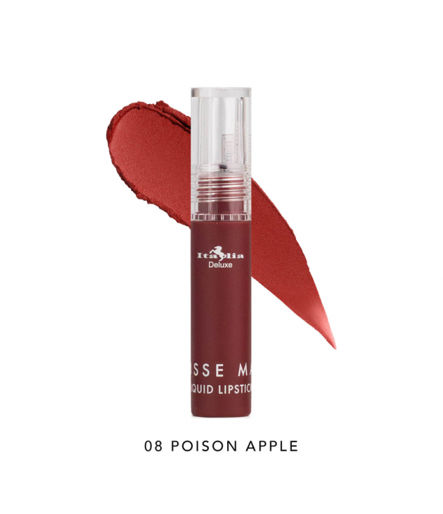 Labiales Mousse Matte 08 Poison Apple Italia Deluxe