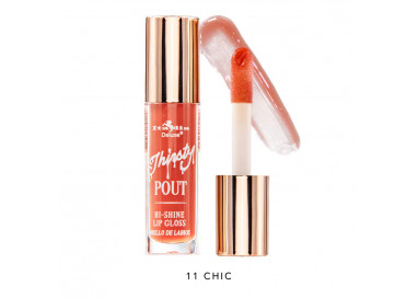 Thirsty Pout Hi-Shine Gloss Tono 11 Chic Italia Deluxe