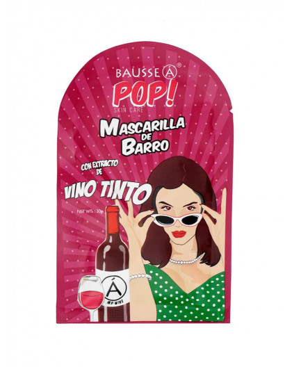 Mascarilla de Barro con extracto de Vino Tinto Báusse