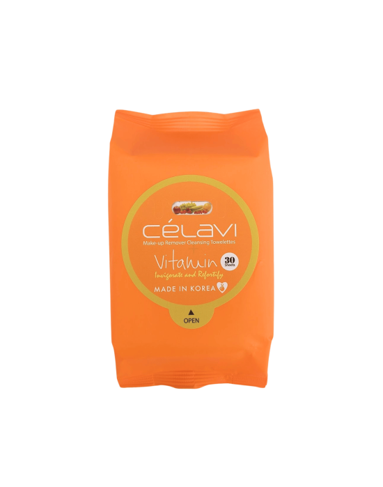 Toallita Desmaquillante con Vitaminas Célavi
