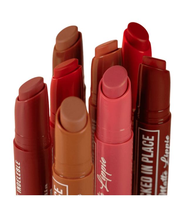 8 Locked in Place Matte Lippies Italia Deluxe
