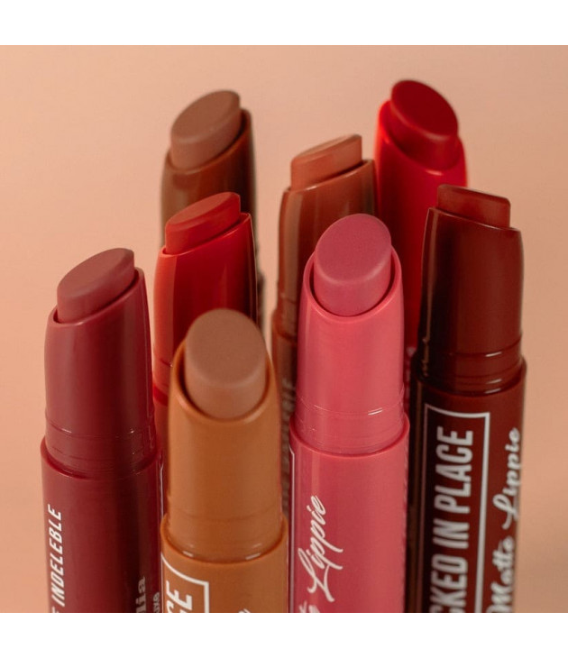 8 Locked in Place Matte Lippies Italia Deluxe