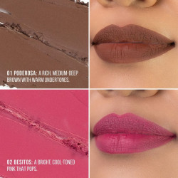8 Locked in Place Matte Lippies Italia Deluxe