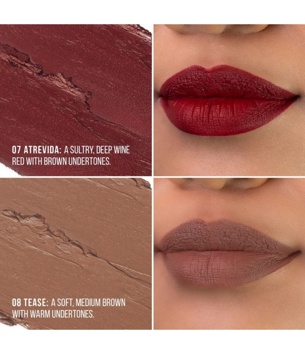 8 Locked in Place Matte Lippies Italia Deluxe