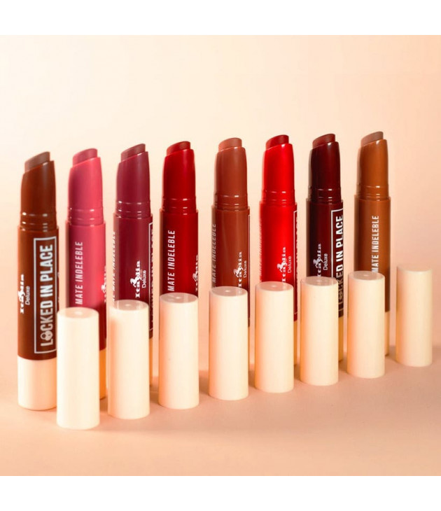 Display 48 Locked in Place Matte Lippies Italia Deluxe