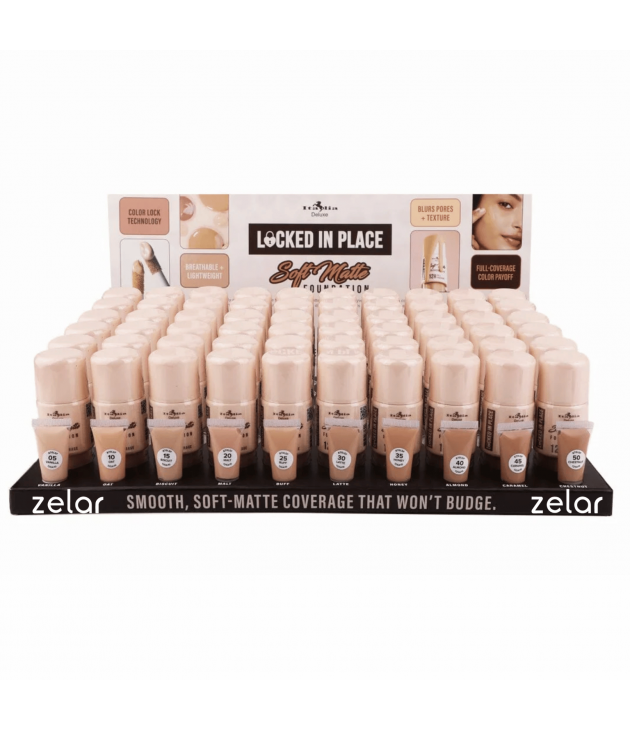 Display 60 Locked In Place Soft Matte Foundation Italia Deluxe