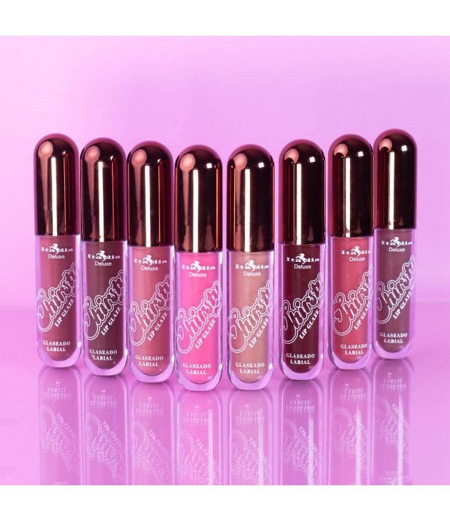 Display 48 Thirsty Lip Glaze Italia Deluxe