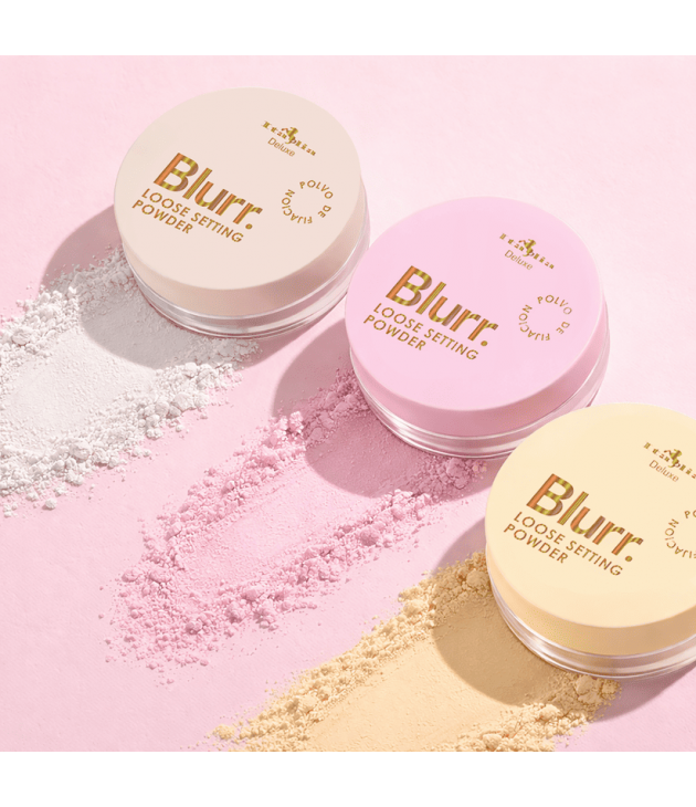 Blurr. Loose Setting Powder Translucido Italia Deluxe