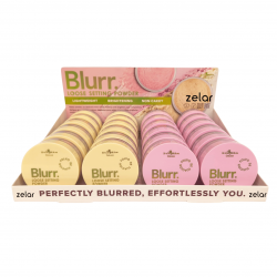 Display 24 Blurr. Loose Setting Powder Pink y Honey Italia Deluxe