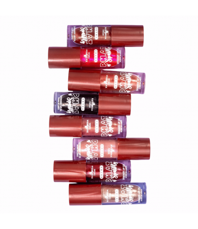 8 Extra P.H.A.T. n' Sparkly Shimmer Lip Oil Italia Deluxe