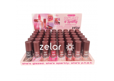 Display 48 Extra P.H.A.T. n' Sparkly Shimmer Lip Oil Italia Deluxe