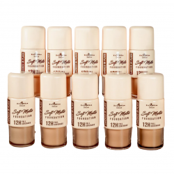 10 Bases Locked In Place Soft Matte Foundation Italia Deluxe