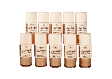 10 Bases Locked In Place Soft Matte Foundation Italia Deluxe
