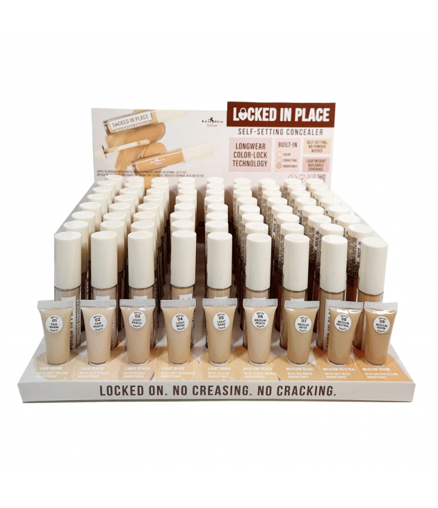 Display 72 Locked In Place Self Setting Concealer Italia Deluxe