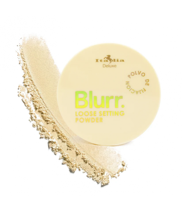 2 Blurr. Loose Setting Powder Pink y Honey Italia Deluxe