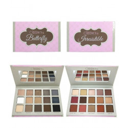 Paleta de sombras Irresistible y Butterfly Beauty Creations