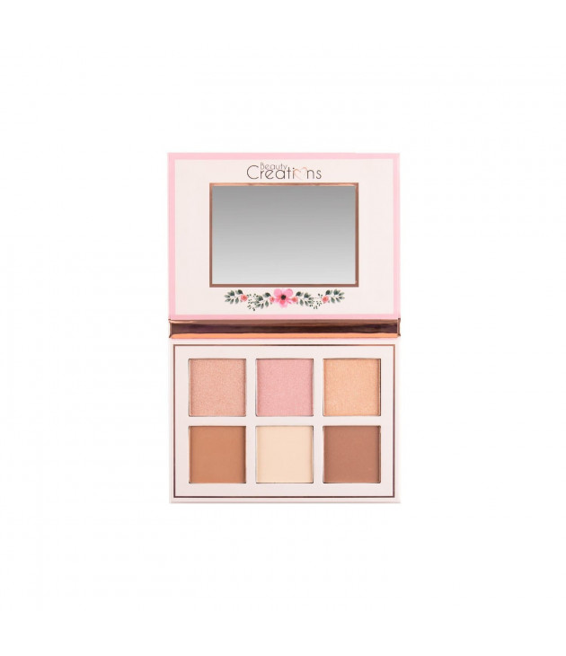 Iluminador y Contorno Kit Floral Bloom Beauty Creations