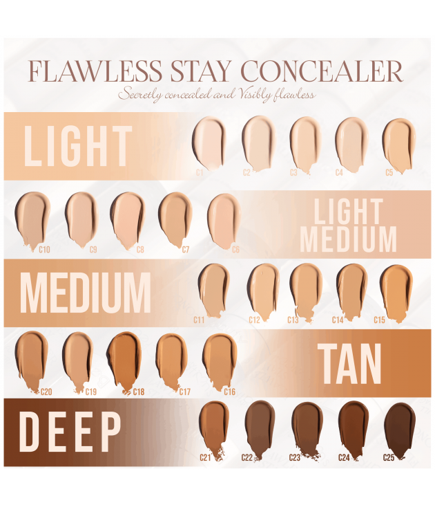 Corrector Flawless Stay Beauty Creations