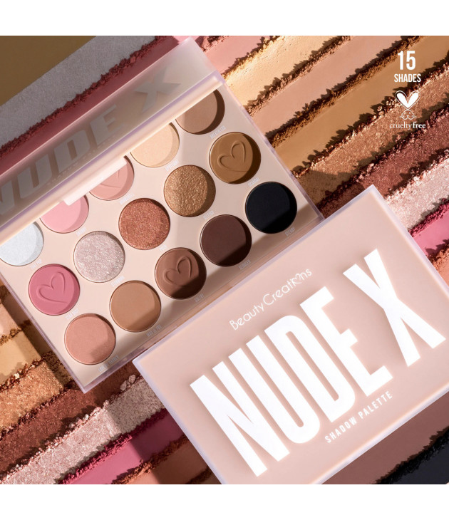 Paleta de sombras NUDE X Beauty Creations