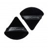 2 Esponjas Triangulo Puff Puff Negro Beauty Creations