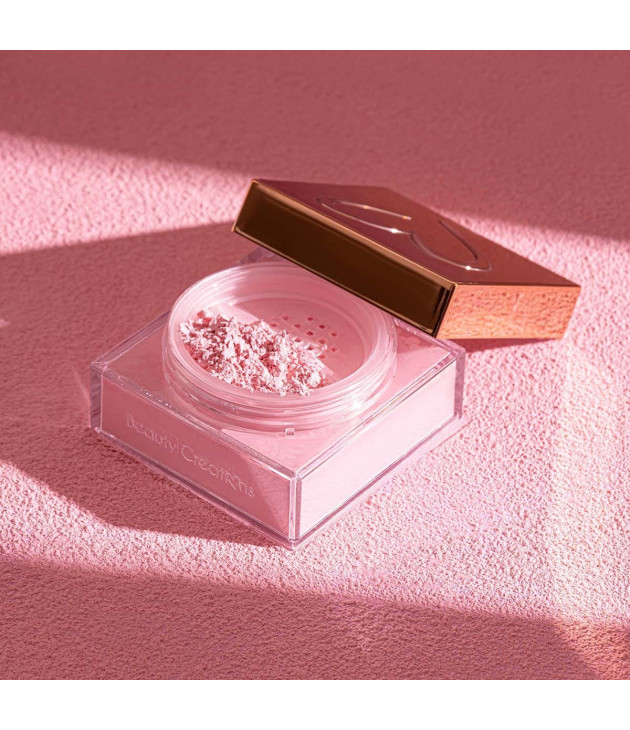 Polvo Fijador Bye Filter  Pink Cloud Pink Loose Setting Powder Beauty Creations