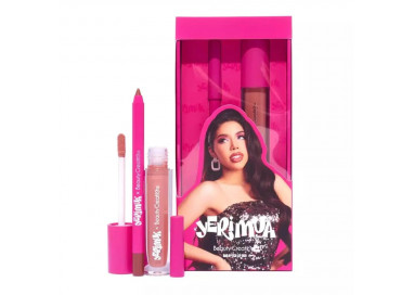 Dúo De Labios Bad B*tch Labial Y Delineador Beauty Creations X Yerimua