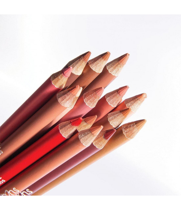 Set de Delineador de labios Wooden Lip Pencil Beauty Creations