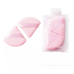 2 Esponjas Triangulo Puff Puff Rosa Beauty Creations