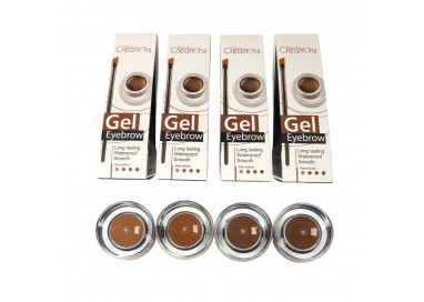 Gama de 4 Eyebrow gel  Beauty Creations