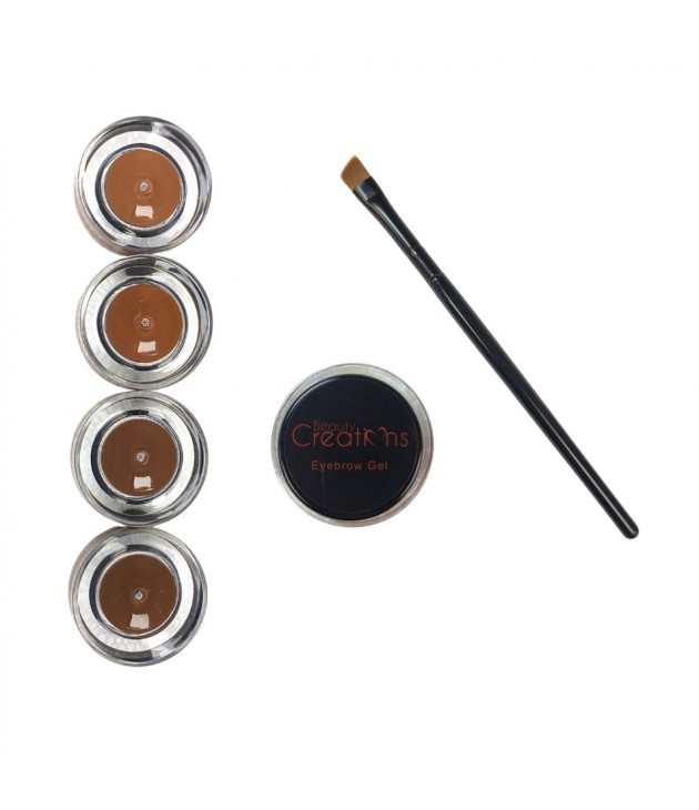 Gama de 4 Eyebrow gel  Beauty Creations