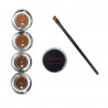 Gama de 4 Eyebrow gel  Beauty Creations
