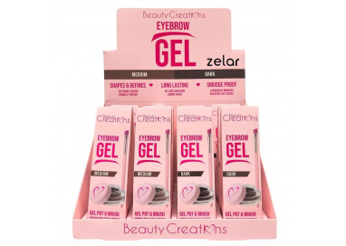 Display 12 Eyebrow gel Beauty Creations