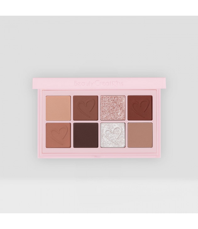 Paleta De Sombras 8 Tonos Duet Mini Snap Nude Neutrals Beauty Creations