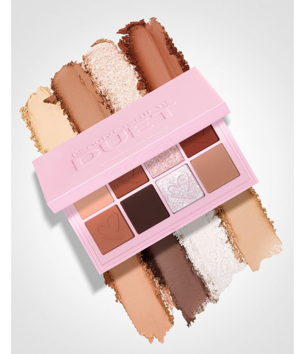 Paleta De Sombras 8 Tonos Duet Mini Snap Nude Neutrals Beauty Creations